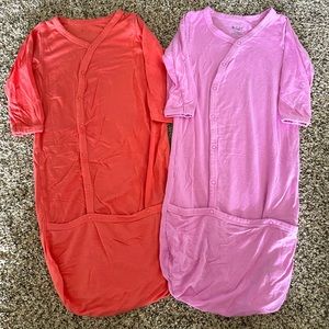 3-6 months Kyte baby bundler in coral & bubble gum